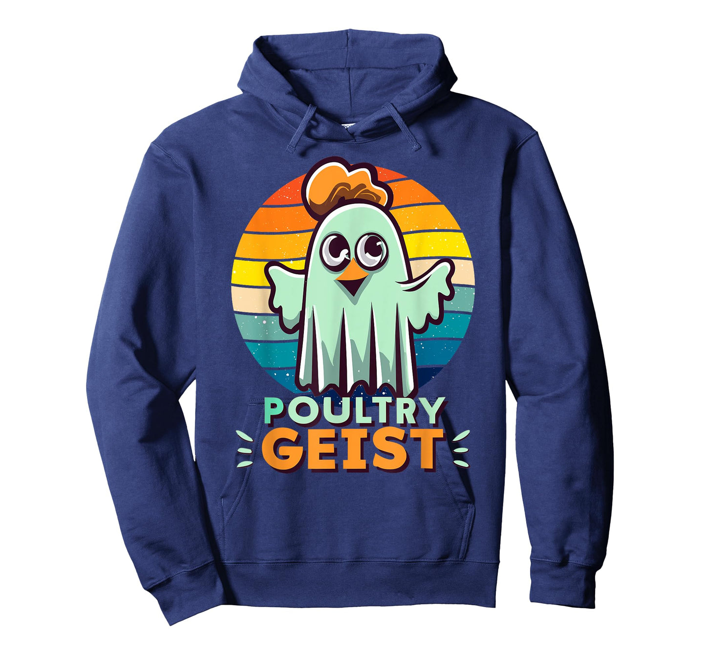 Funny Poultry Geist Chicken Ghost T-Shirt