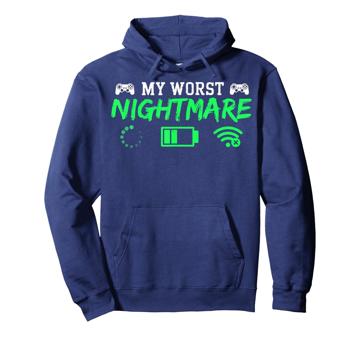 My Worst Nightmare Gamer Funny Gaming Men Teen Boys Kids T-Shirt