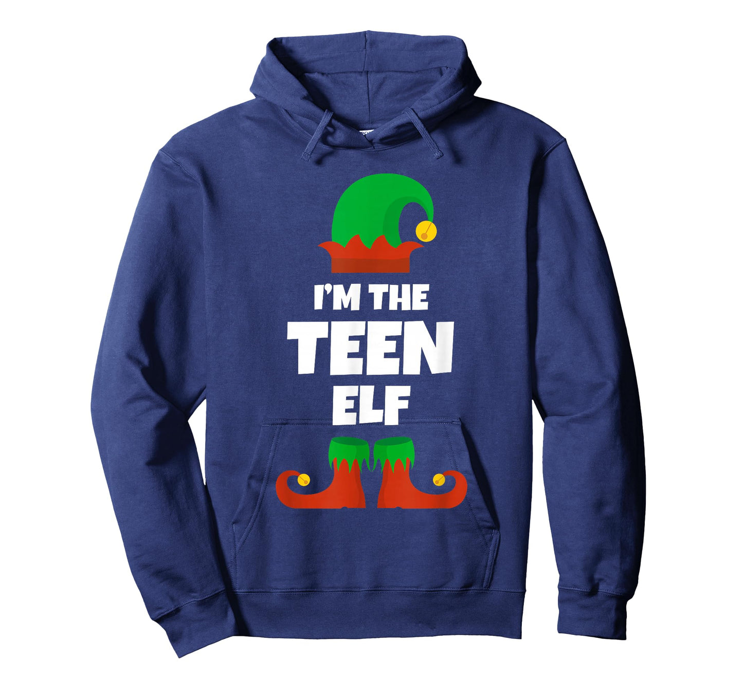 I'm The Teen Elf Family Pajama Christmas Teenage Teenager T-Shirt