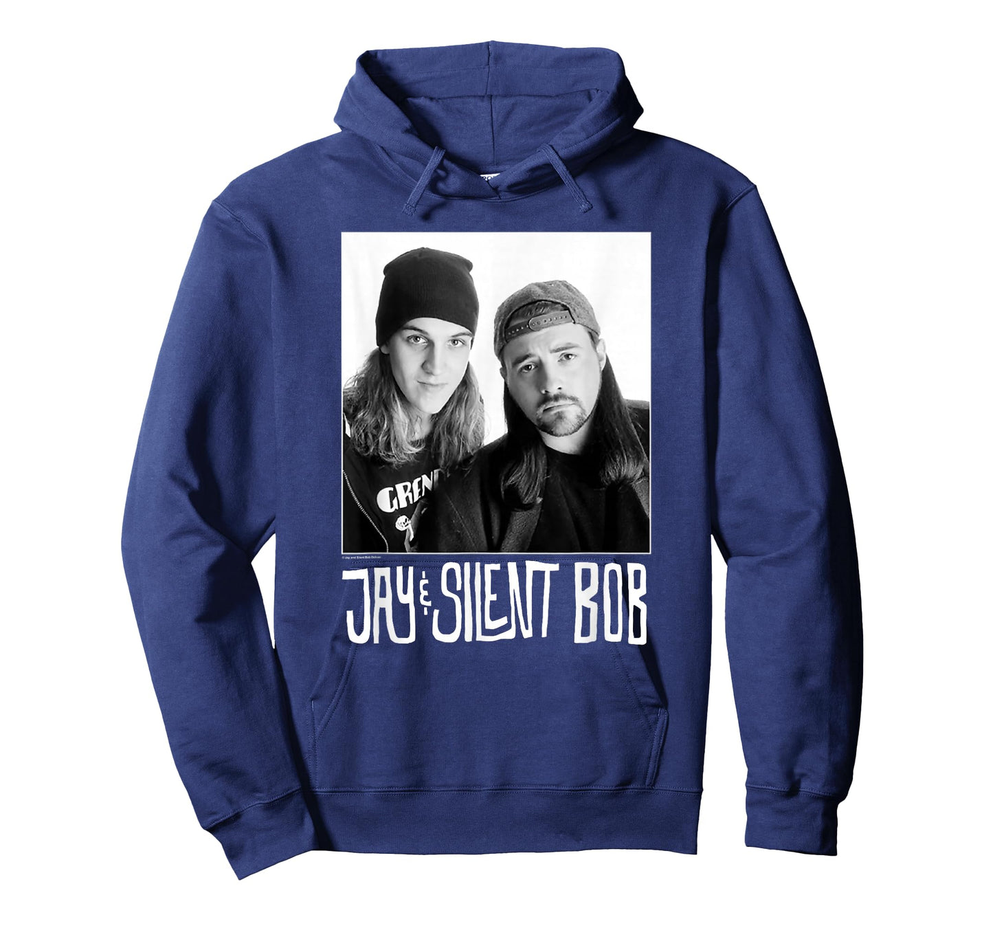 Jay & Silent Bob Close Up Black & White Portrait T-Shirt