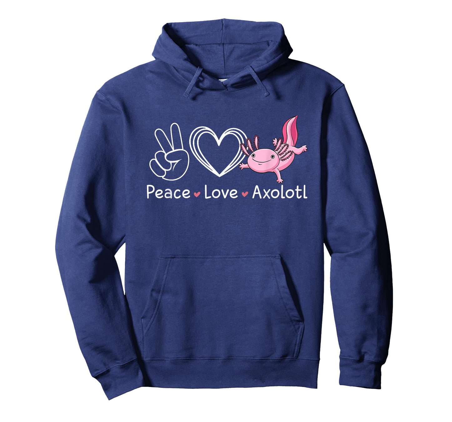 Peace Love Axolotl Pajamas Girls Retro Axolotl Lover Axolotl T-Shirt