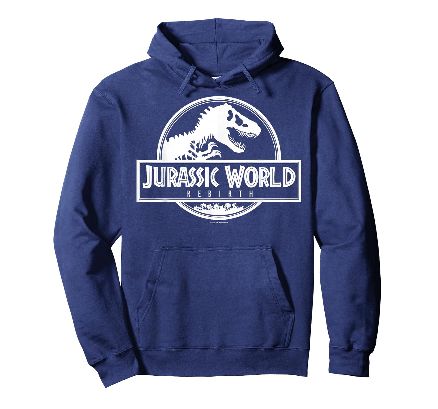 Jurassic World Rebirth Logo Black and White T-Shirt