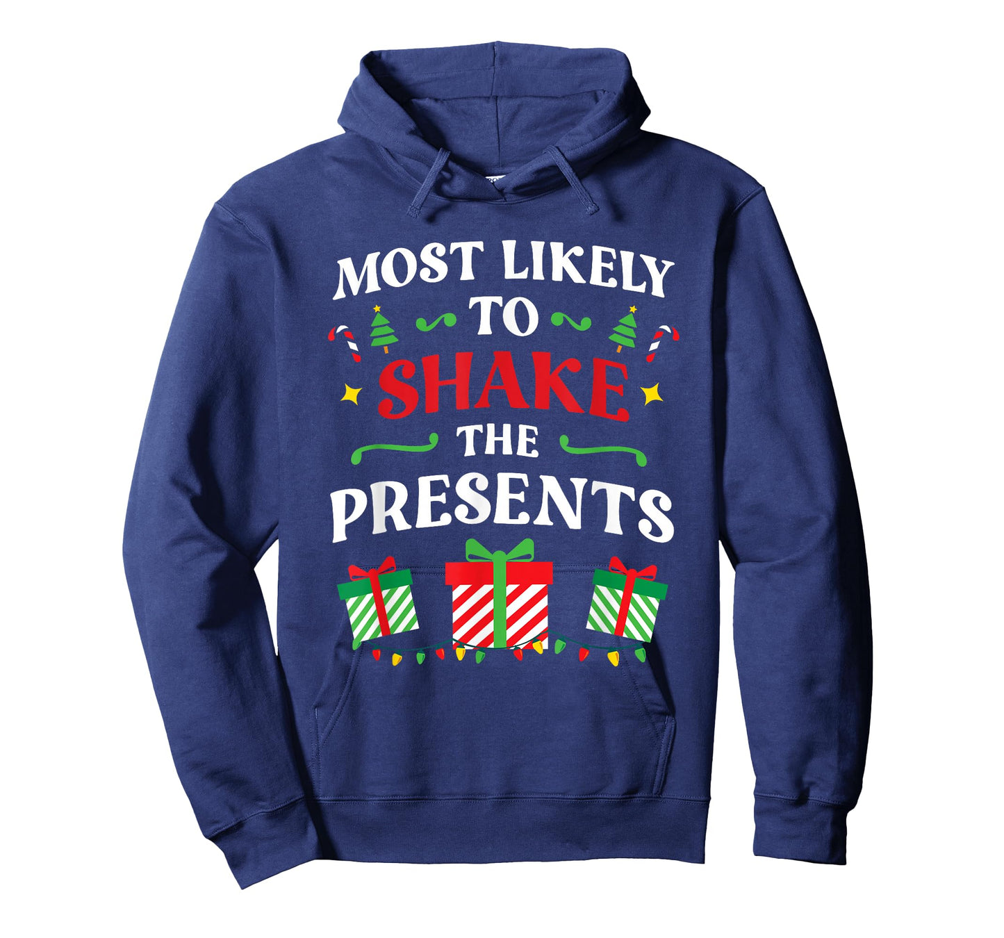 Most Likely To Shake The Presents Family Christmas Matching T-Shirt