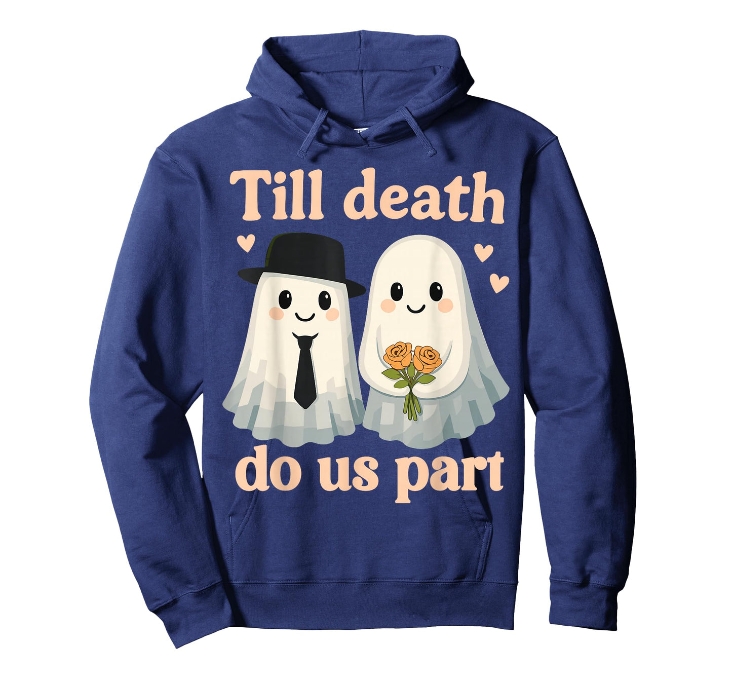 Till Death Do Us Part Groom Shirt, Fun Ghosts Gothic Wedding T-Shirt