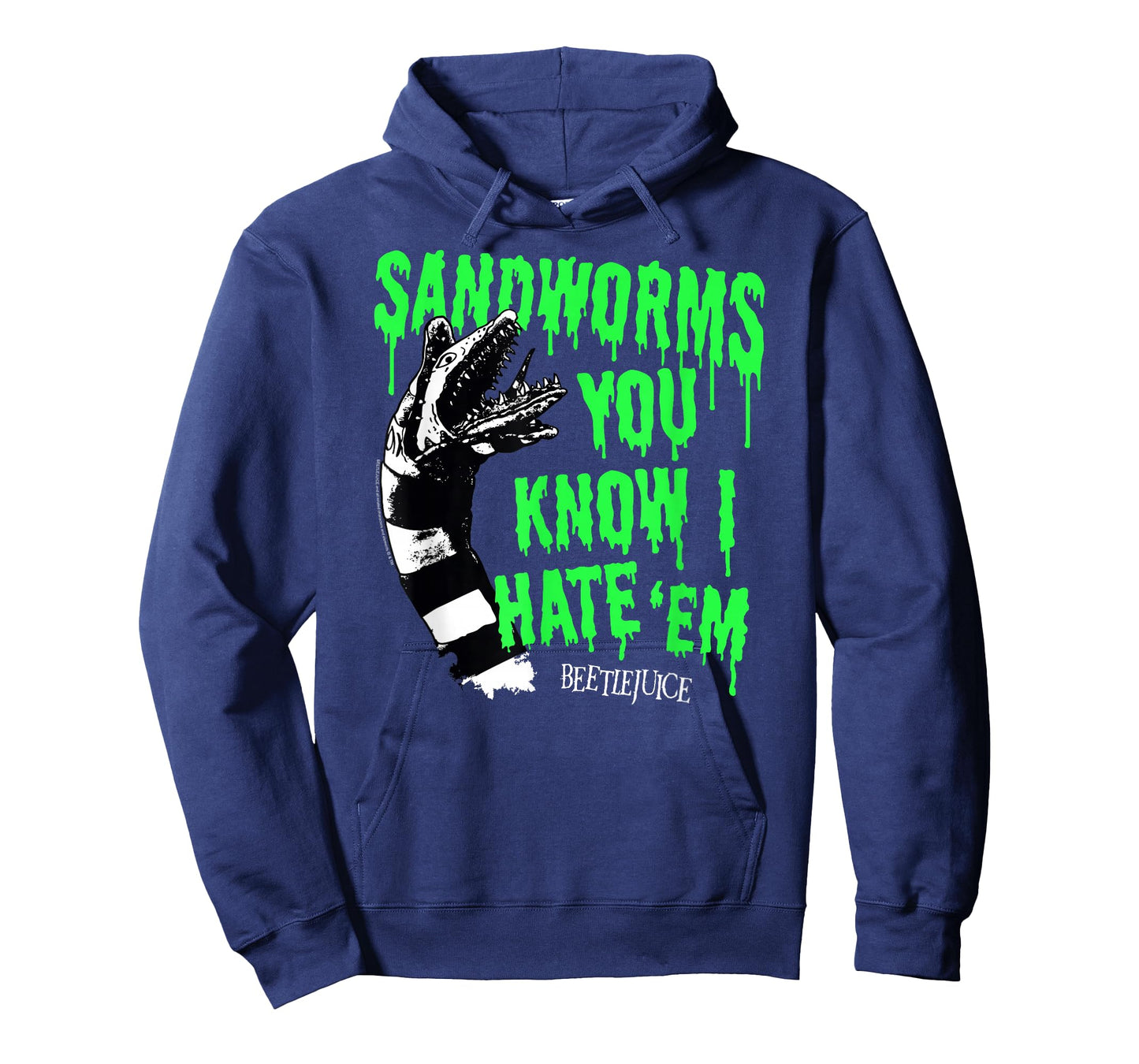 Beetlejuice Sandworms You Know I Hate 'Em Funny Movie T-Shirt