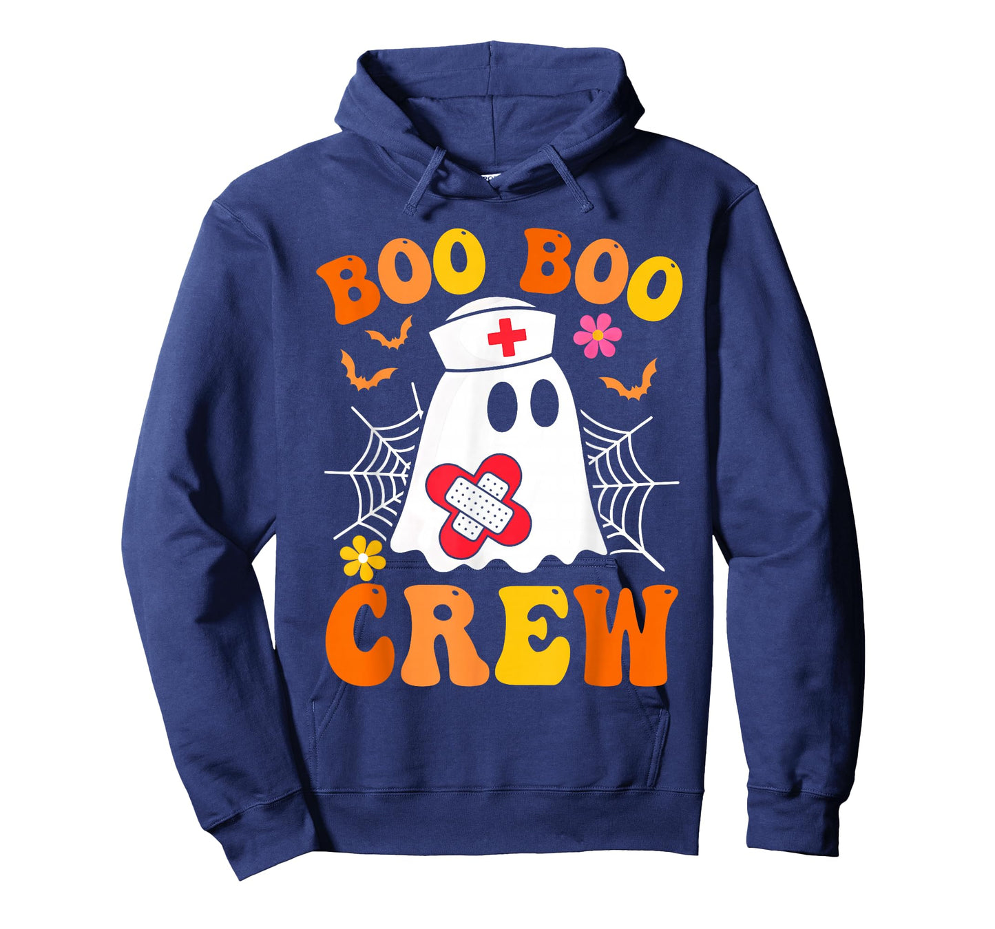 Boo Boo Crew Nurse Shirt Women Funny Ghost Halloween Costume T-Shirt
