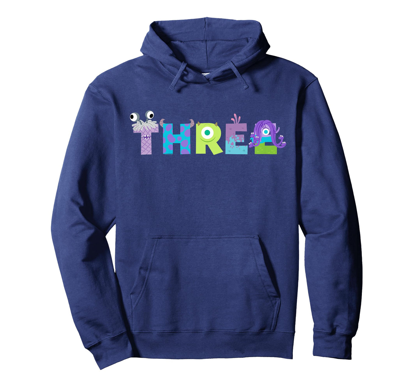 Disney & Pixar's Monsters, Inc. Numbers 3rd Third Birthday T-Shirt