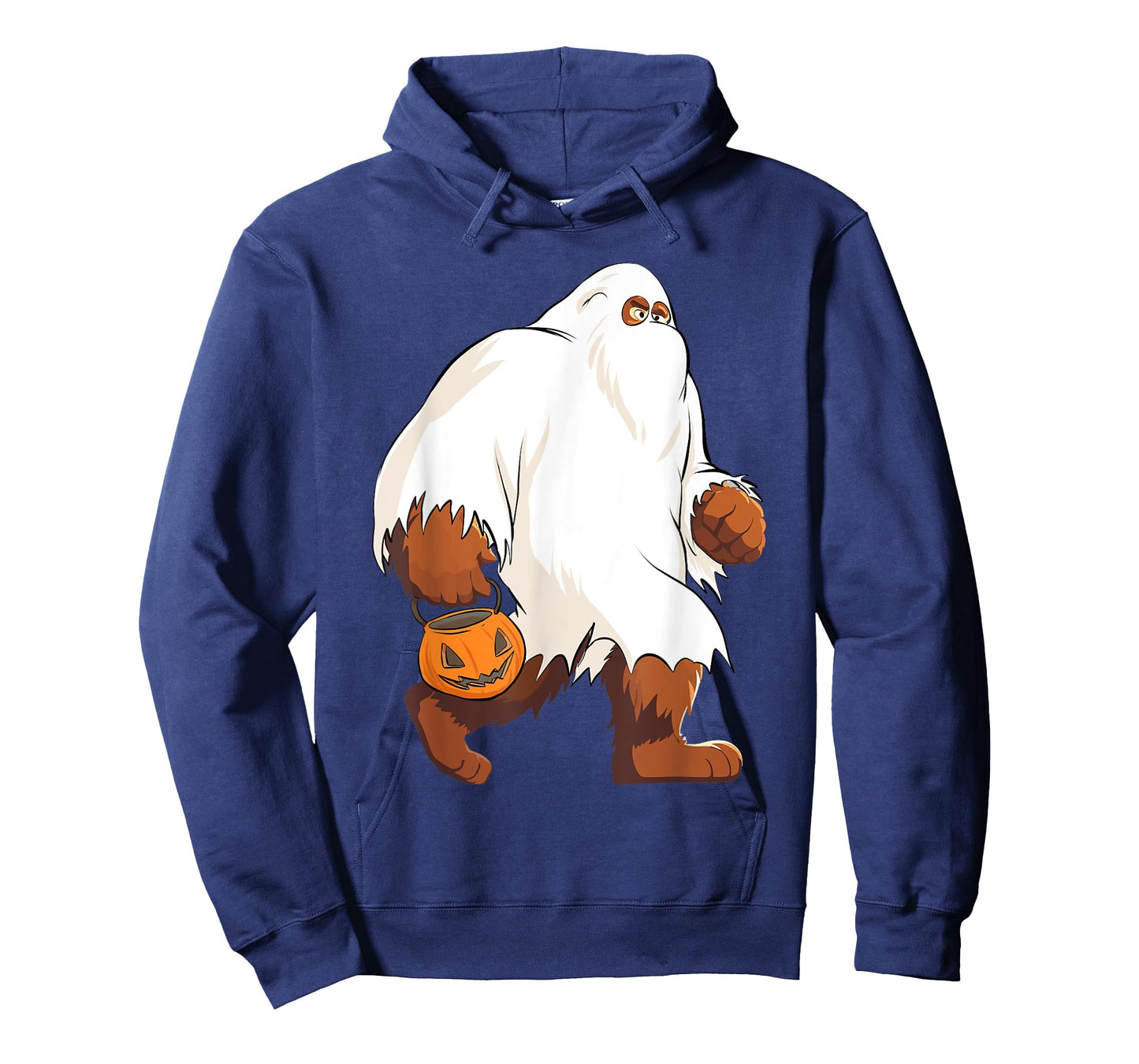Funny Bigfoot Ghost Halloween Costume T-Shirt