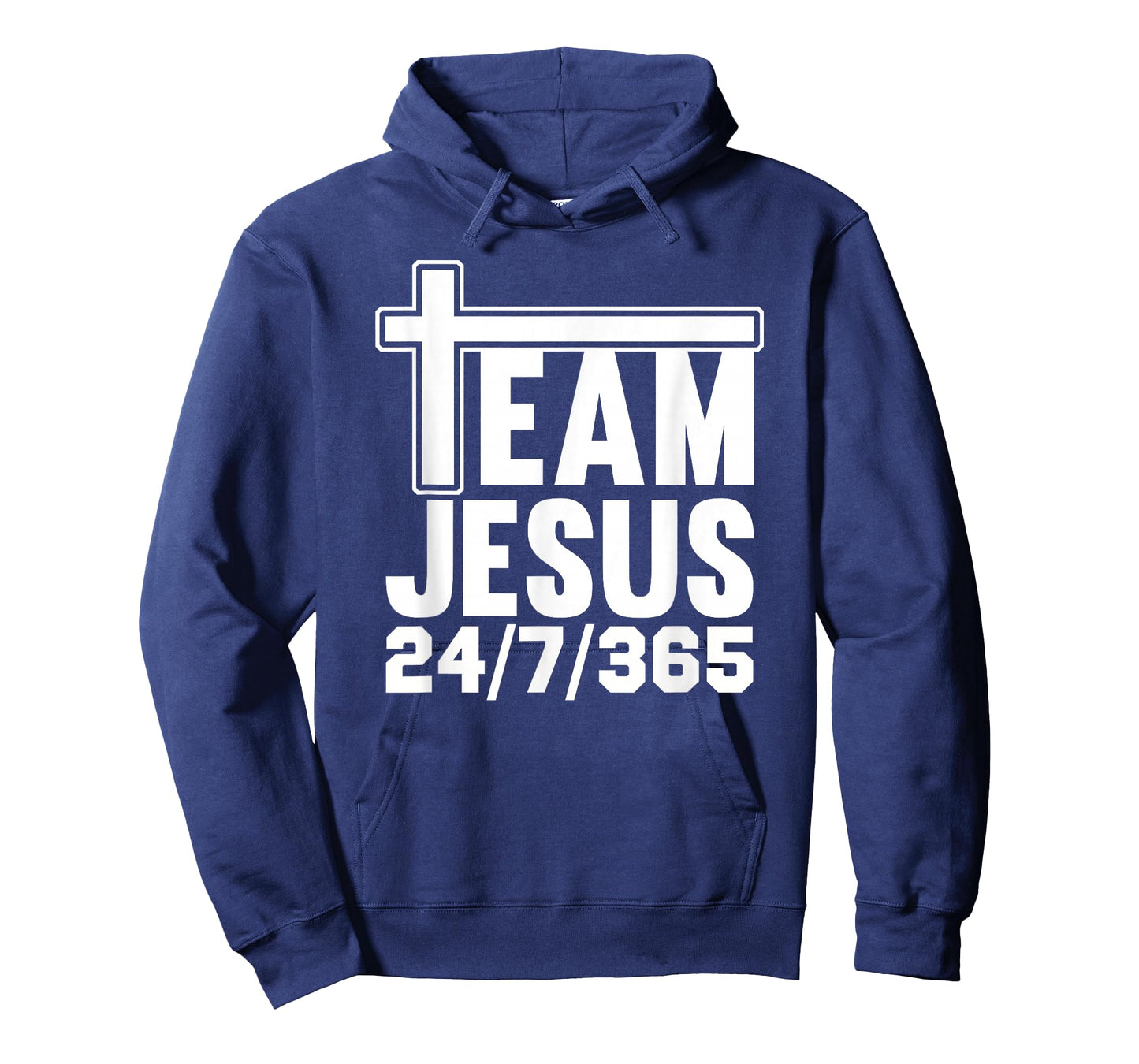 Team Jesus 24/7/365 Men Women Matching Family Christian T-Shirt