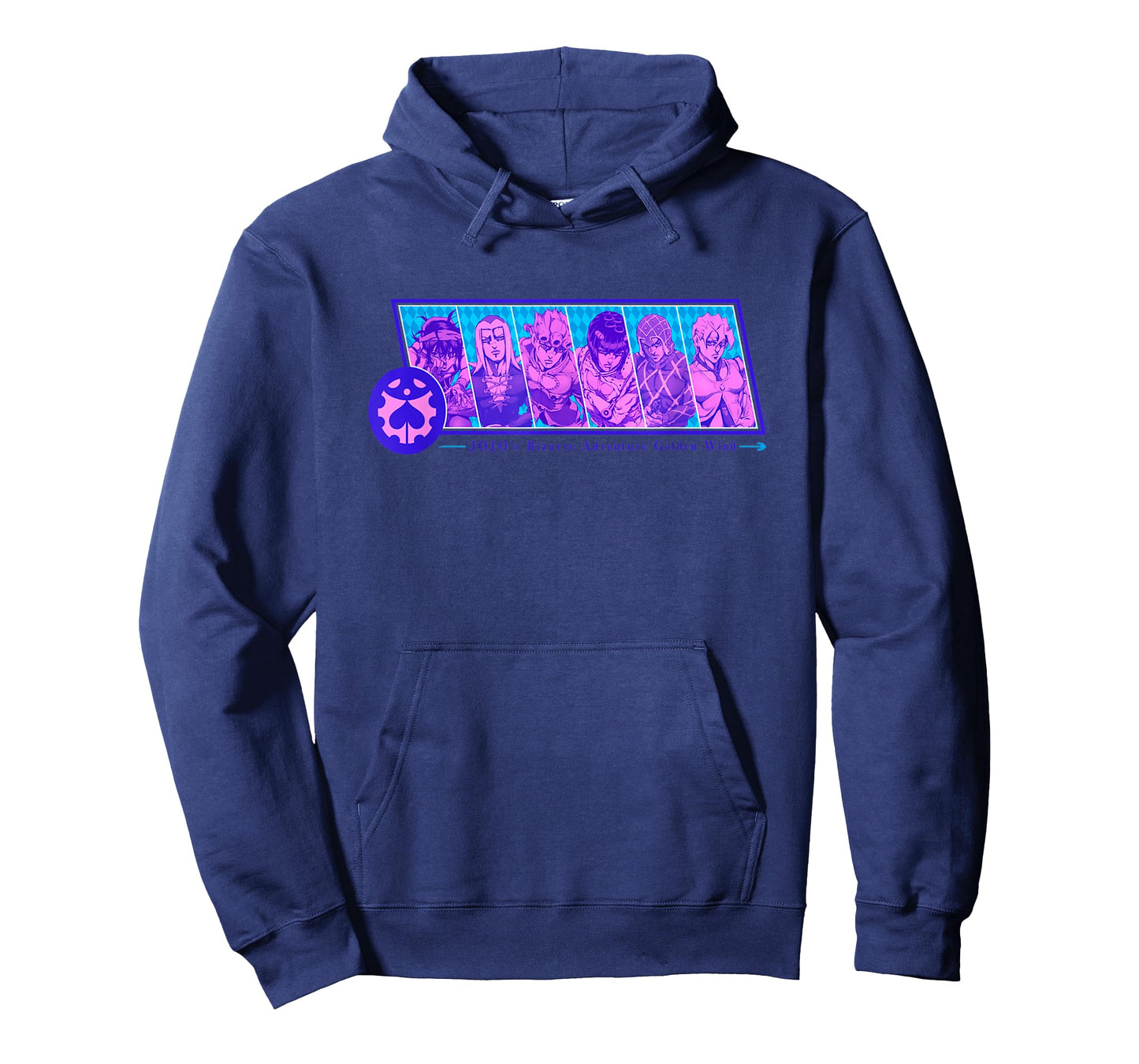 JoJo's Bizarre Adventure Group Crest Badge Anime T-Shirt