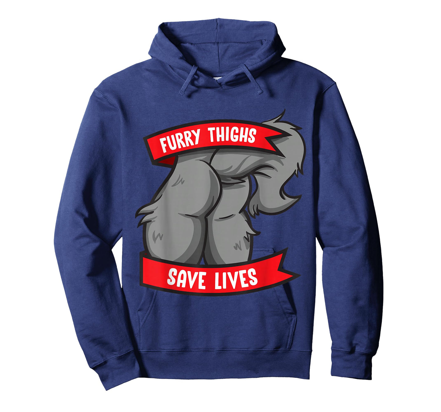 Wolf Furry Thighs Save Lives Proud Furry Pride Fandom T-Shirt