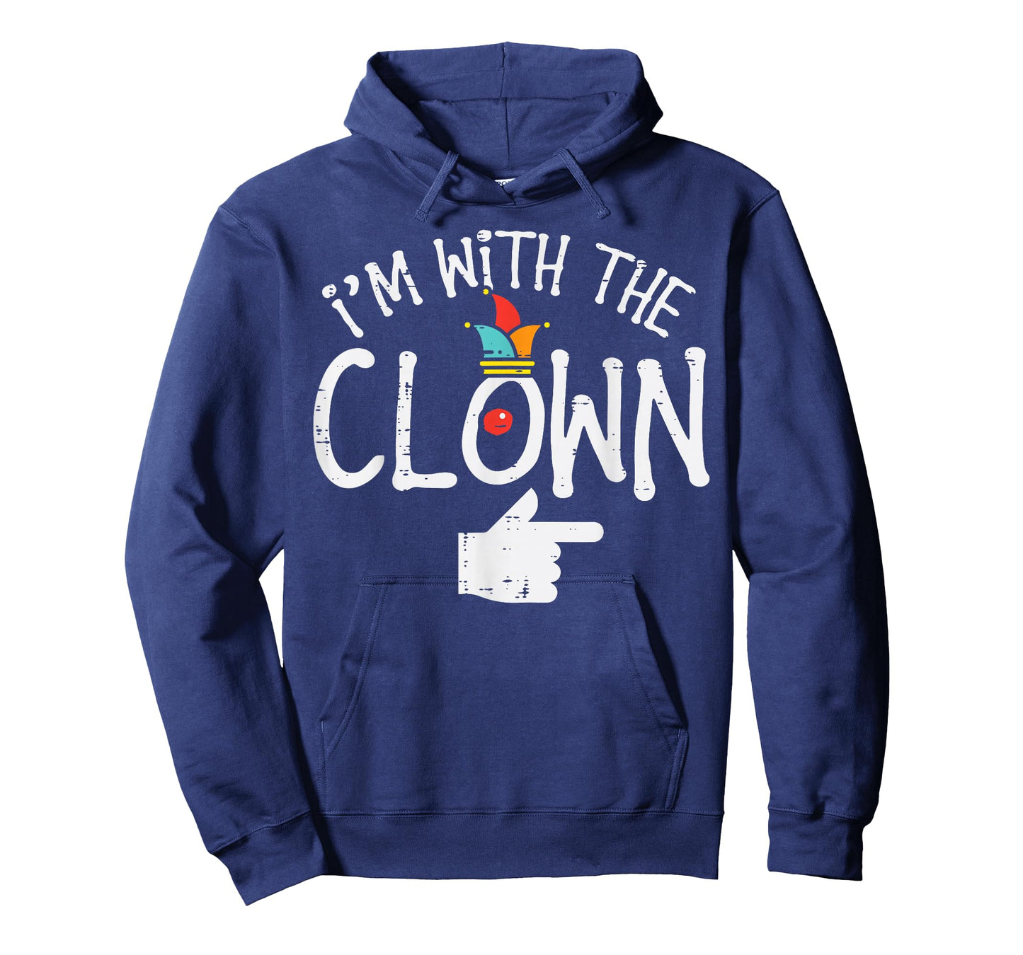 Im With The Clown Matching Halloween Couples Him And Her T-Shirt