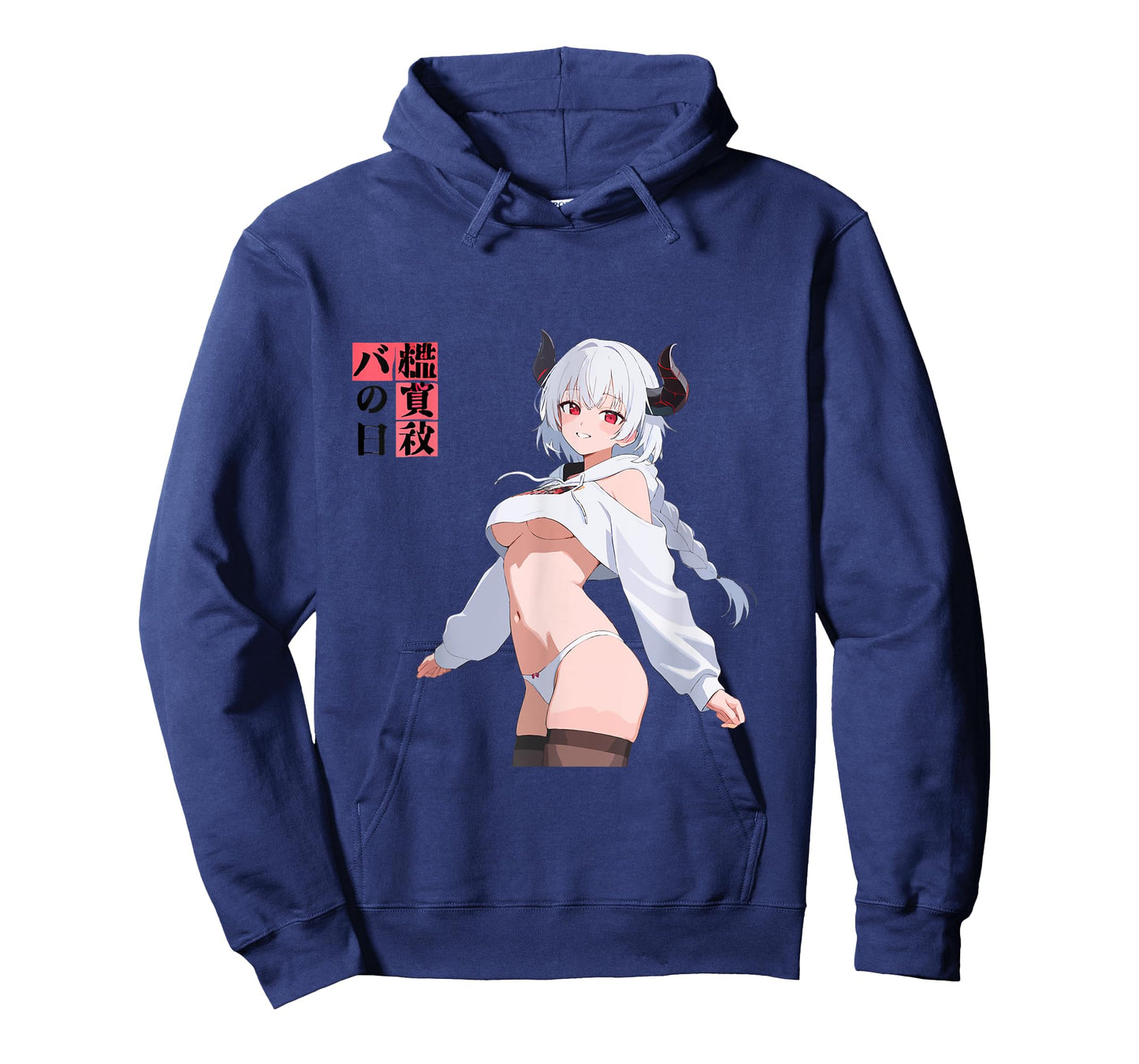 Sexy Waifu Anime Girl Bikini Horns Braid Japanese Art T-Shirt