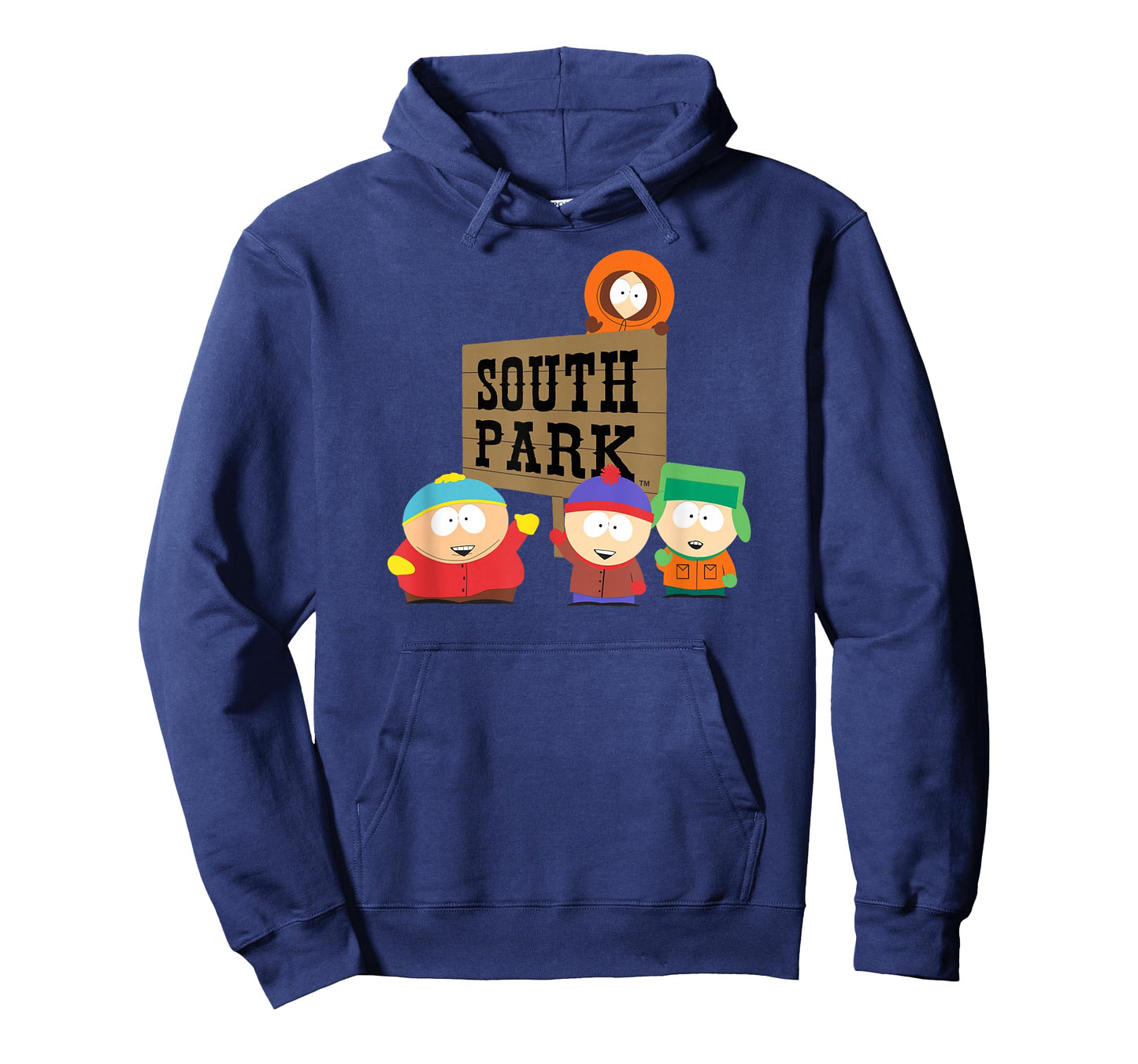 South Park Gang with Sign T-Shirt