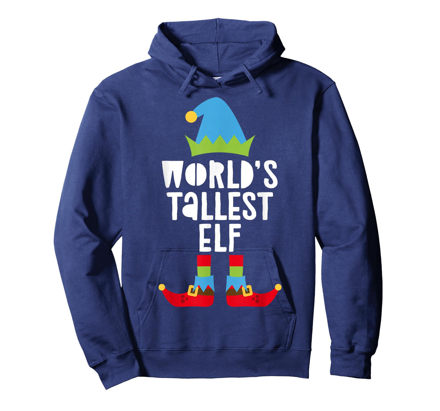 World's Tallest Elf Shirt Men Matching Christmas Elf Pajamas T-Shirt