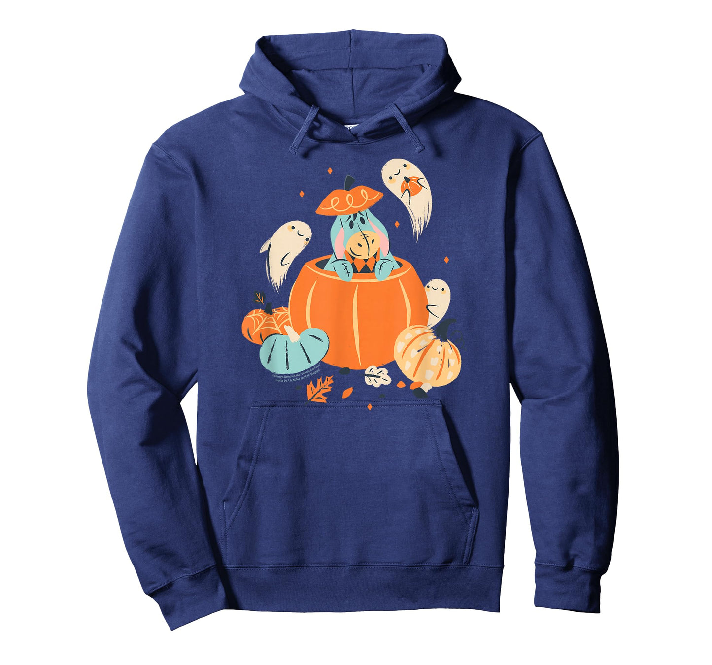 Disney Winnie the Pooh Eeyore Pumpkin & Ghost Pals Halloween T-Shirt