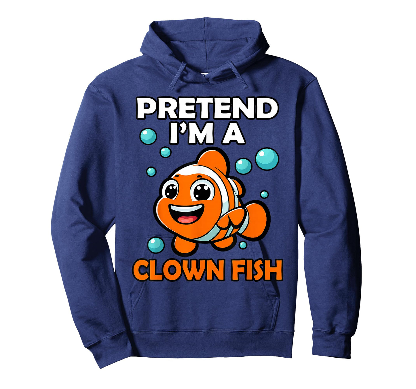 Funny Pretend I'm a Clown Fish Halloween Fish Lover Fishing T-Shirt