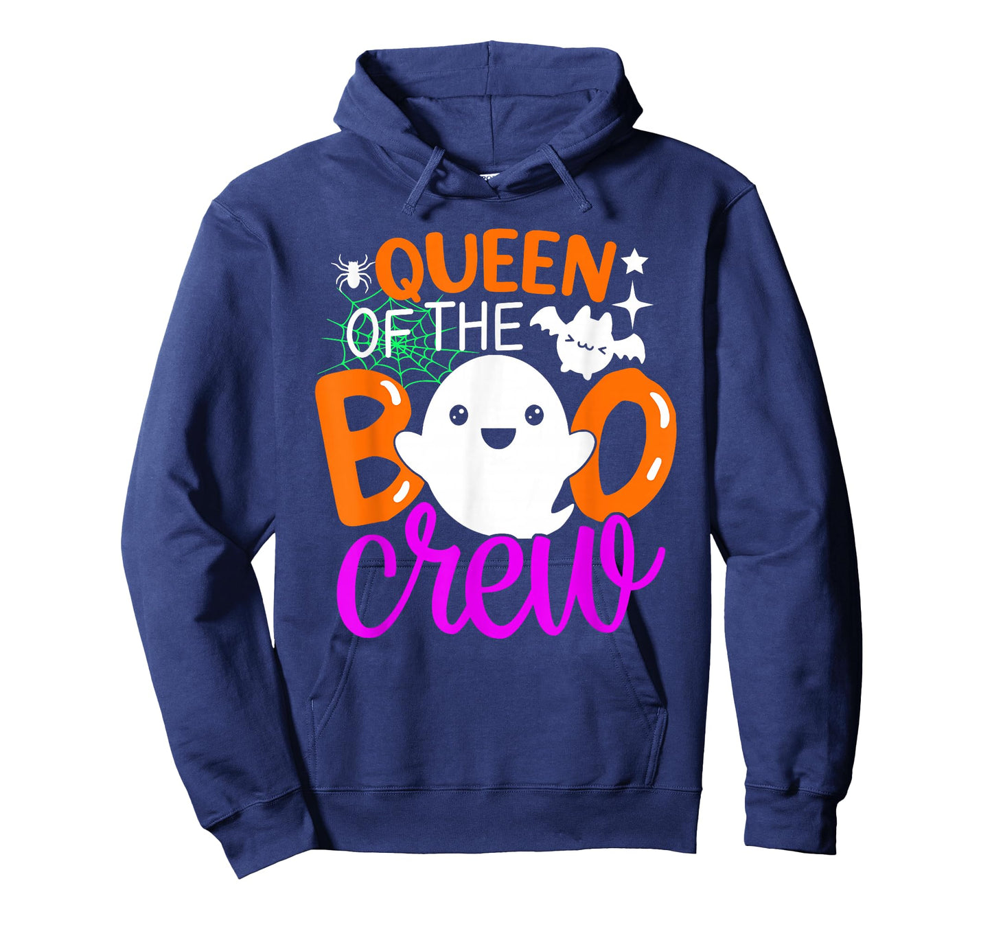 Queen Of The Boo Crew Funny Halloween Family Matching T-Shirt