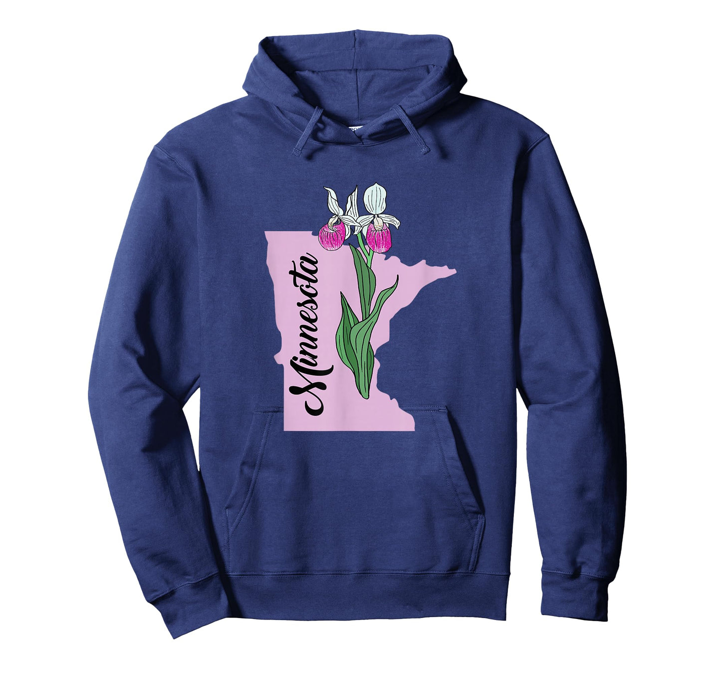 Minnesota Flower Pink Lady's Slipper T-Shirt