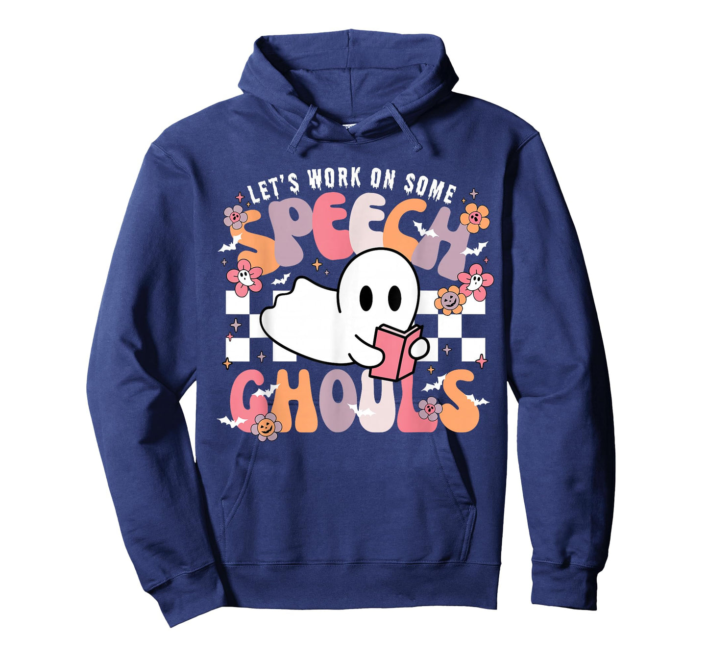 Let's Work On Some Speech Ghouls Halloween SLP Therapist T-Shirt