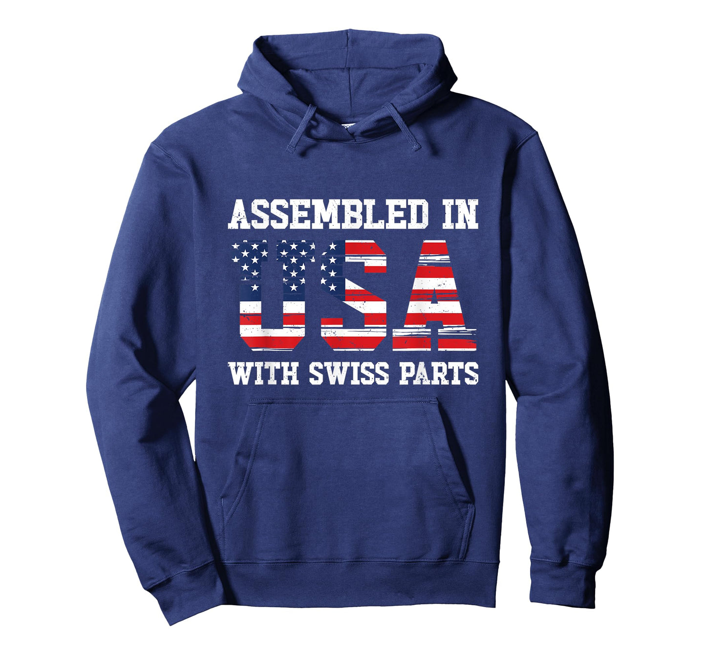 Swiss American Patriot USA Grown Switzerland US Flag T-Shirt