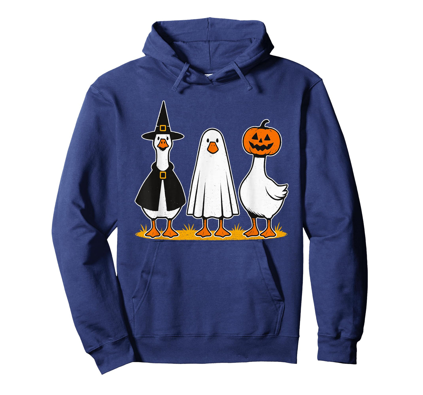 Goose Witch Ghost Pumpkin Men Women Kids Funny Halloween T-Shirt