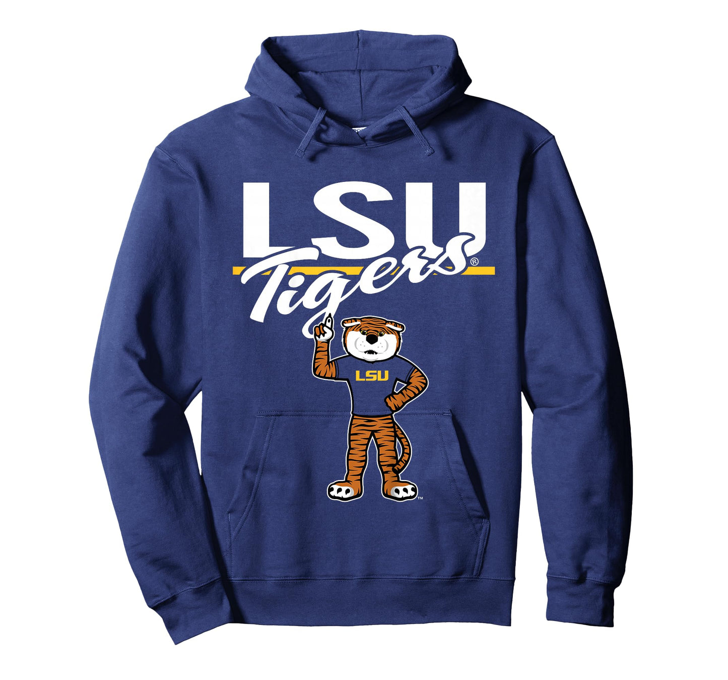 Kids LSU Tigers Kid's Mascot Purple Officially Licensed T-Shirt