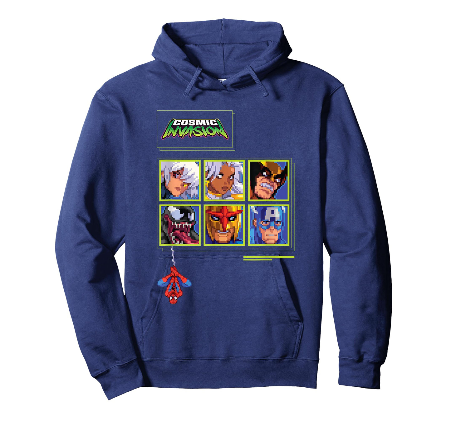 Marvel Cosmic Invasion Game Choose Your Super Hero Retro T-Shirt