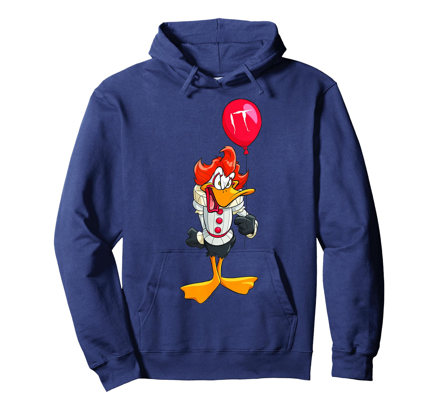 WB 100 Looney Tunes Halloween Daffy Duck Pennywise Costume T-Shirt