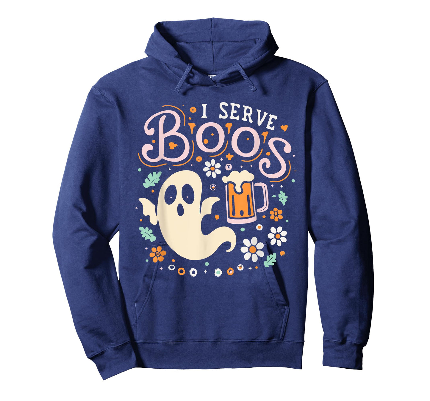 I Serve Boos, Funny Halloween Gag T-Shirt
