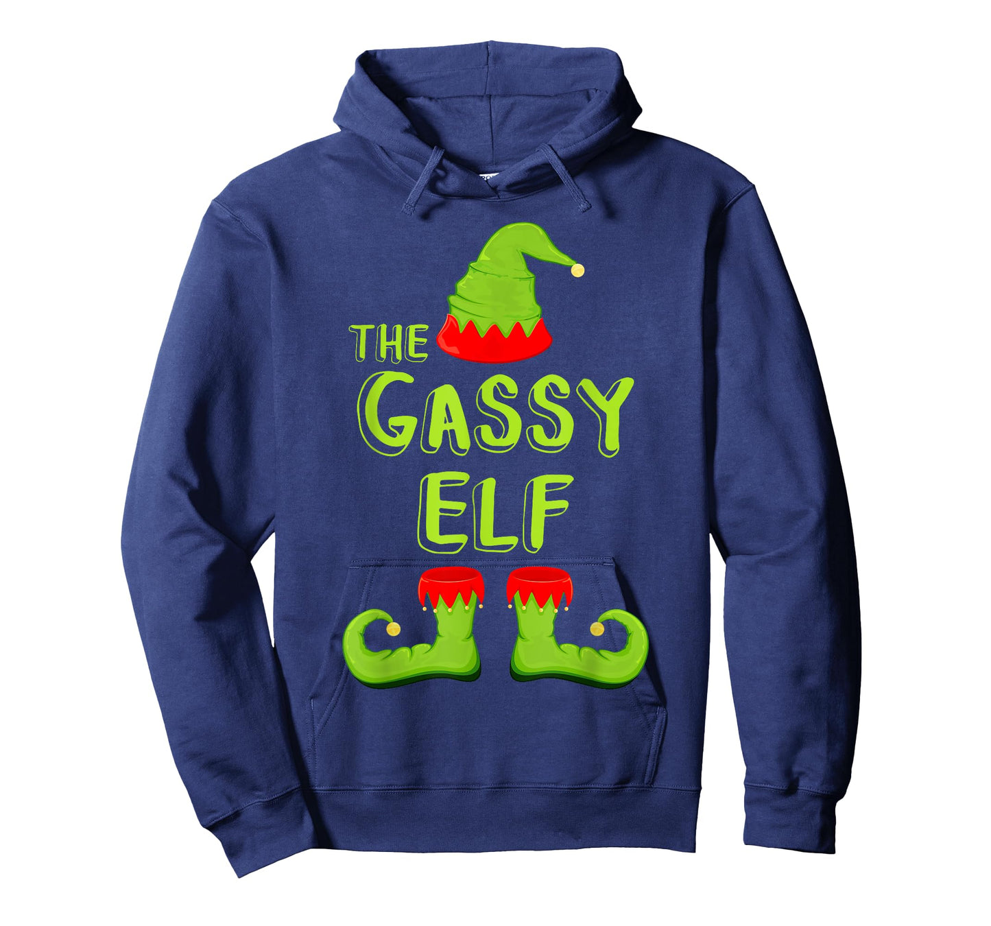 The Gassy Elf T-Shirt Matching Christmas Elf Shirt T-Shirt