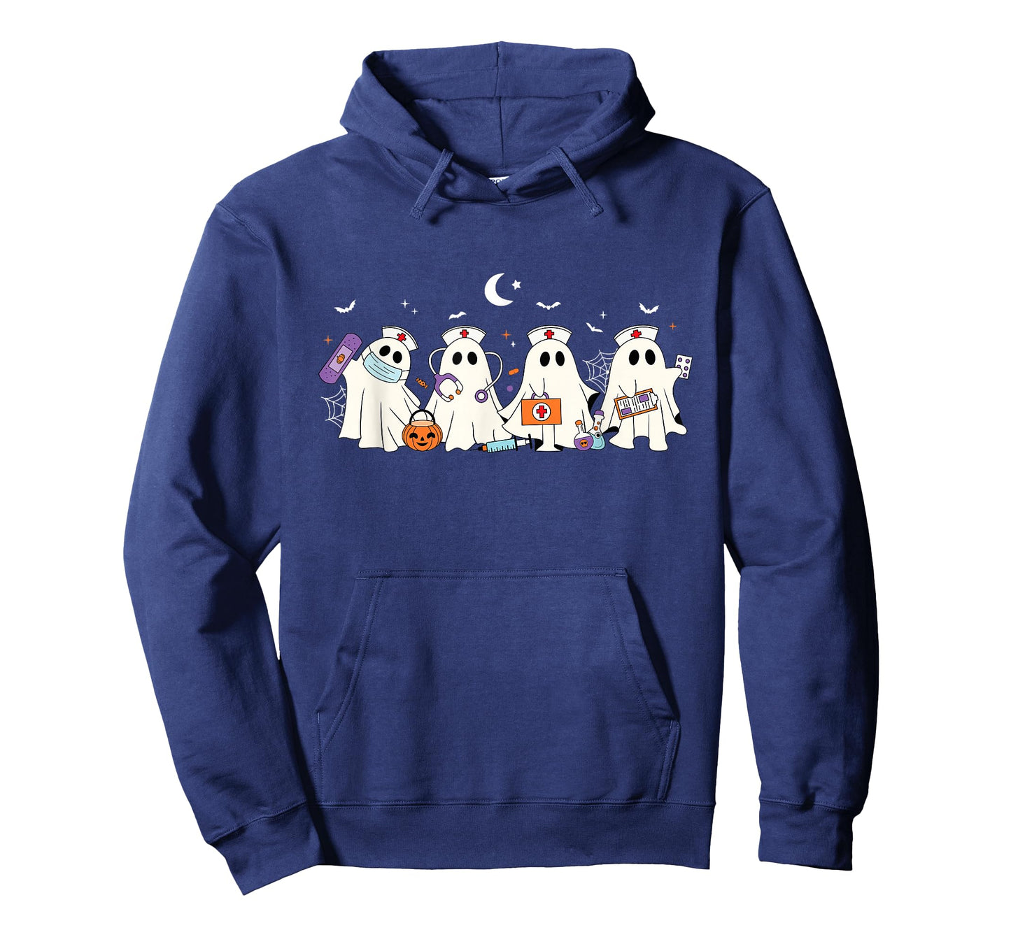 Boo Boo Crew Nurse Halloween Ghost Nurse Spooky Nurse ER T-Shirt