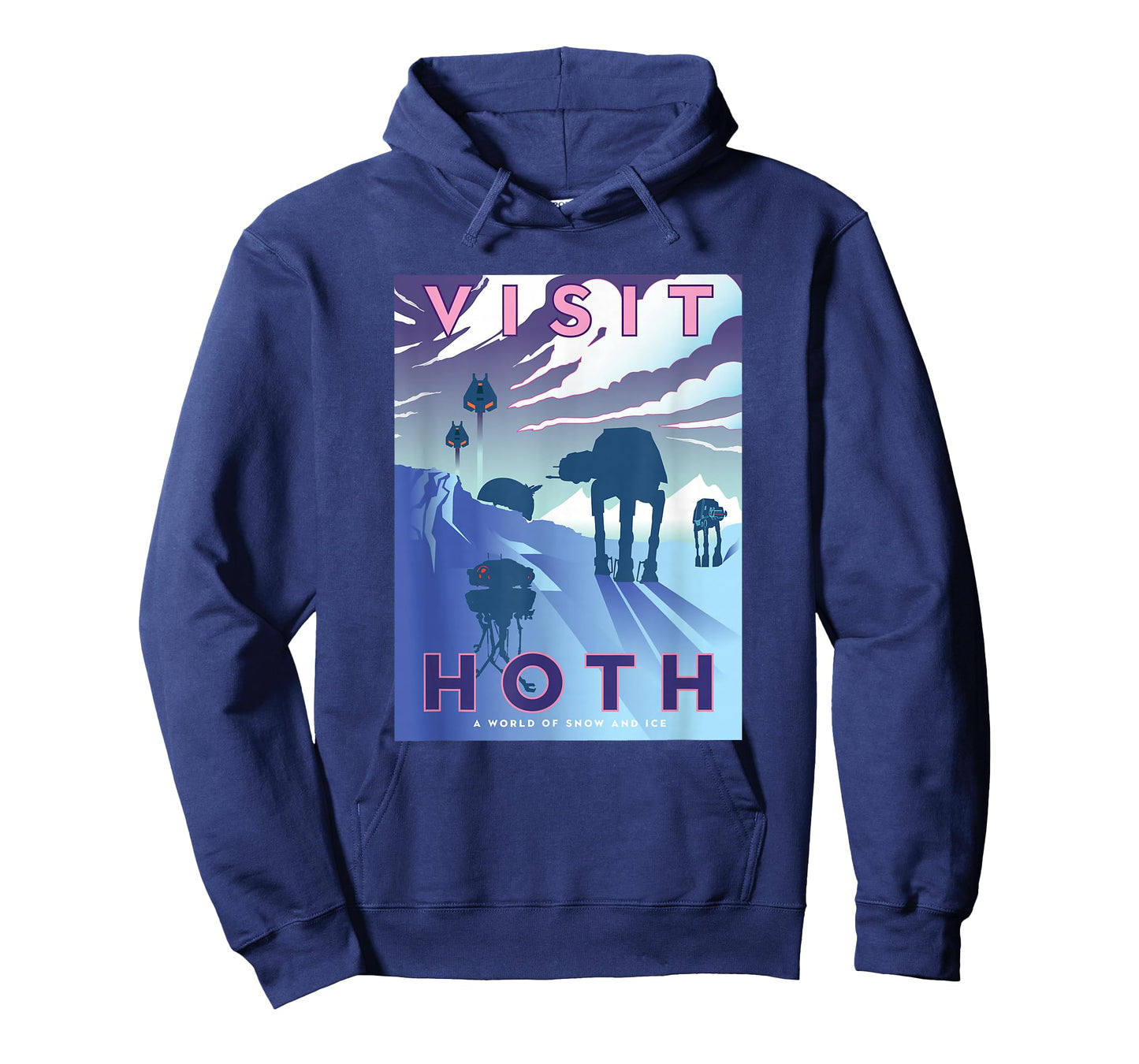Star Wars The Empire Strikes Back Visit Hoth Postcard T-Shirt
