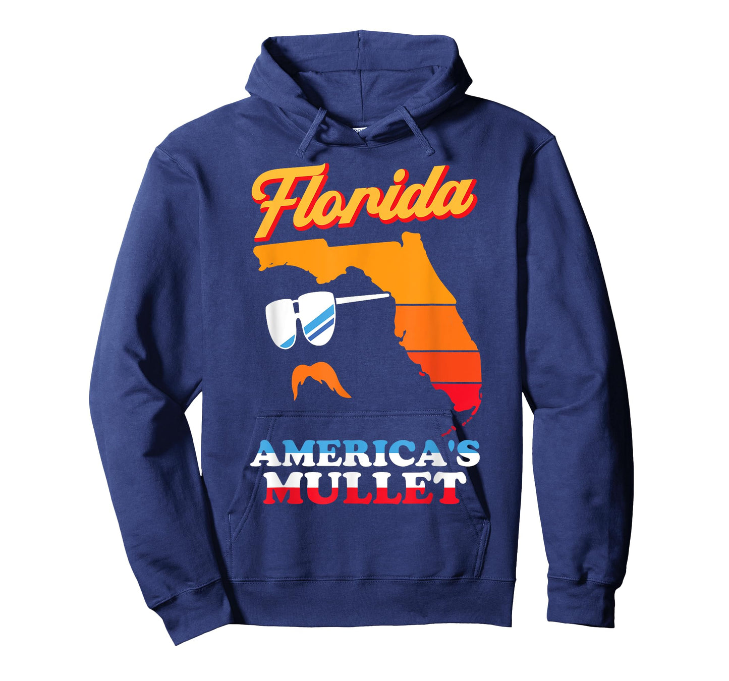 Florida America's Mullet - Funny Patriot Merica Sunny State T-Shirt