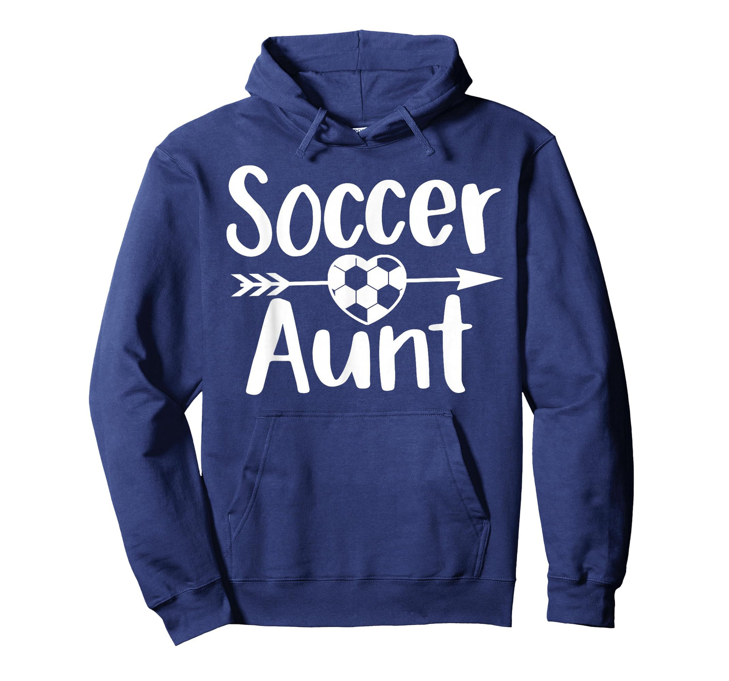 Soccer Aunt Heart Sport Lover Auntie Mother's Day T-Shirt