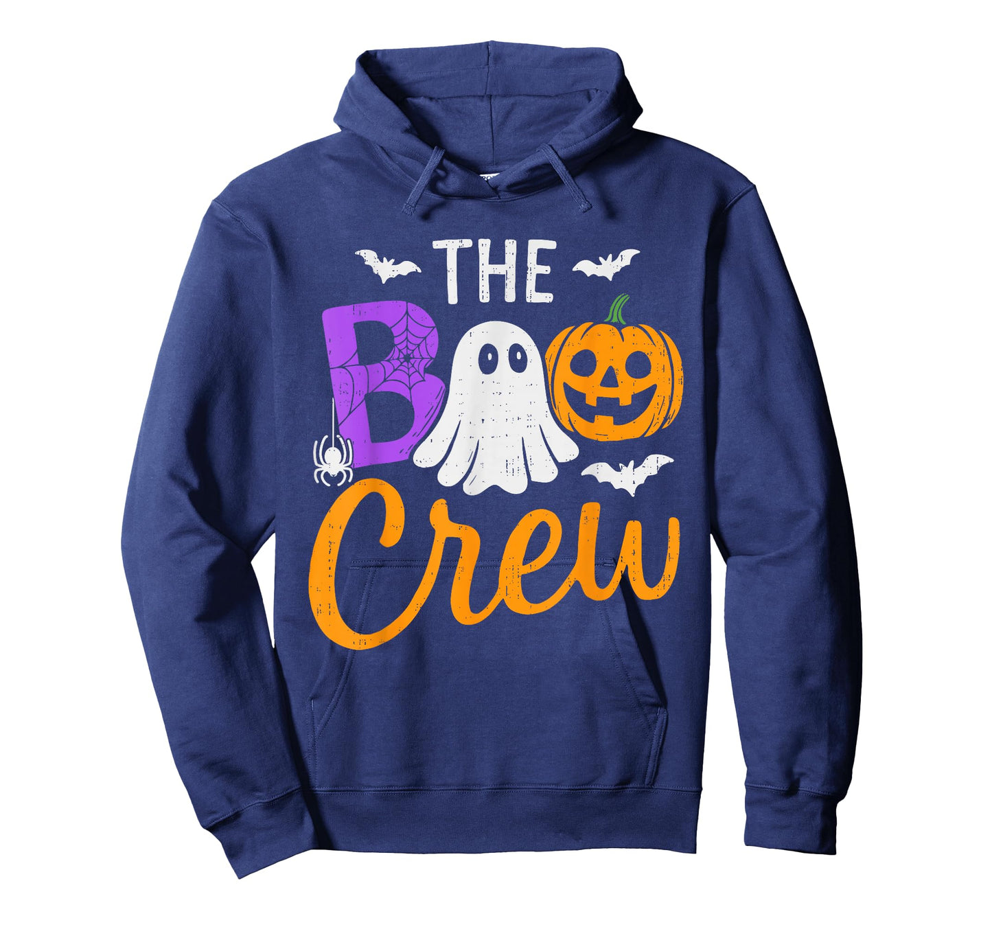 Spooky Squad Boo Ghost Crew Team Halloween Boys Girls Kids T-Shirt