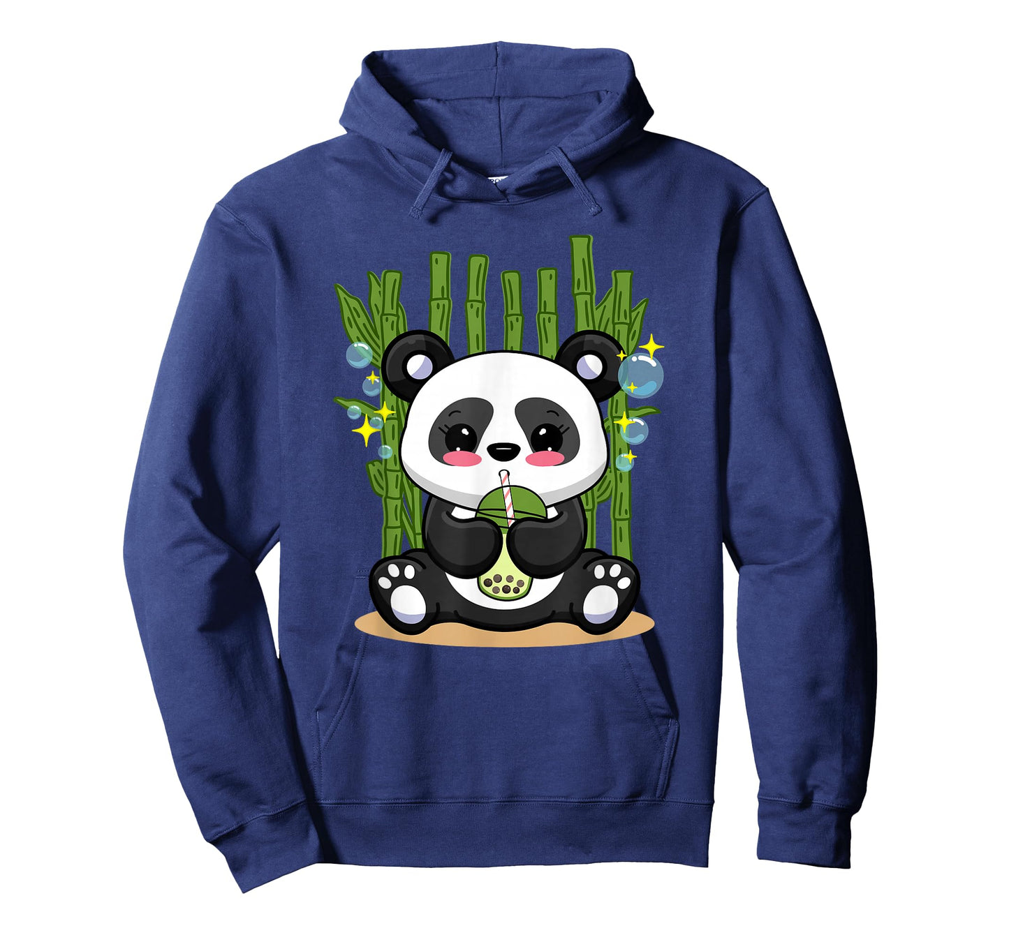 Kawaii Panda Bubble Tea Japanese Anime Boys Girls Kids T-Shirt