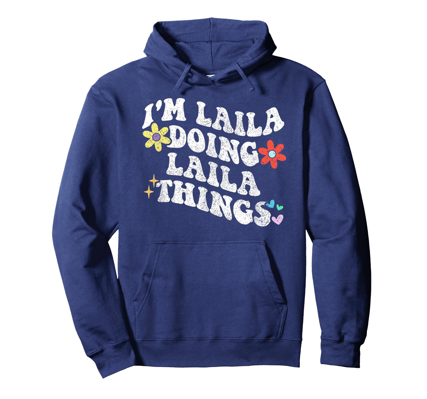 Retro Groovy Im LAILA Doing LAILA Things Funny Mother's Day T-Shirt