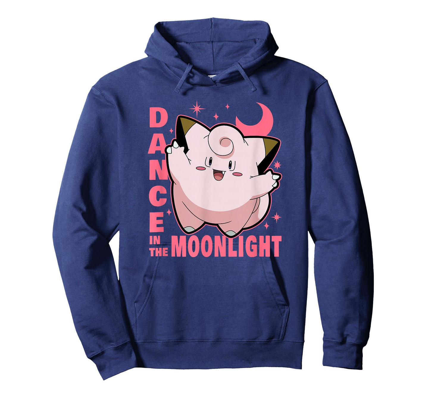 Pokémon Clefairy Dance in The Moonlight Big Face T-Shirt