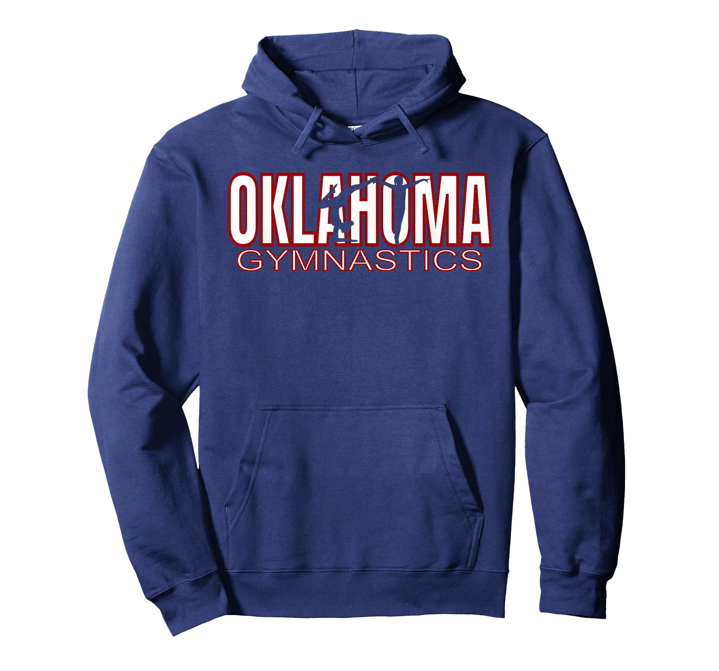 Oklahoma Gymnastics Competition Gymnast Tumbling Girl Gift T-Shirt Small