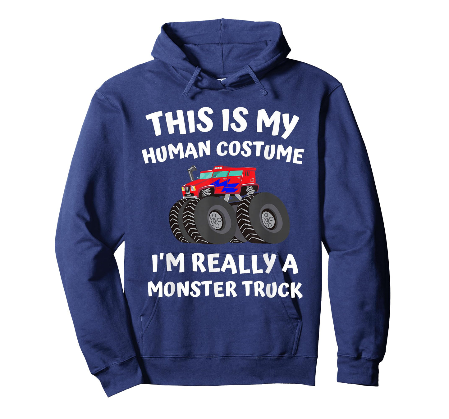 Kids Monster Truck Halloween Costume Toddler Boys 5T 4T T-Shirt