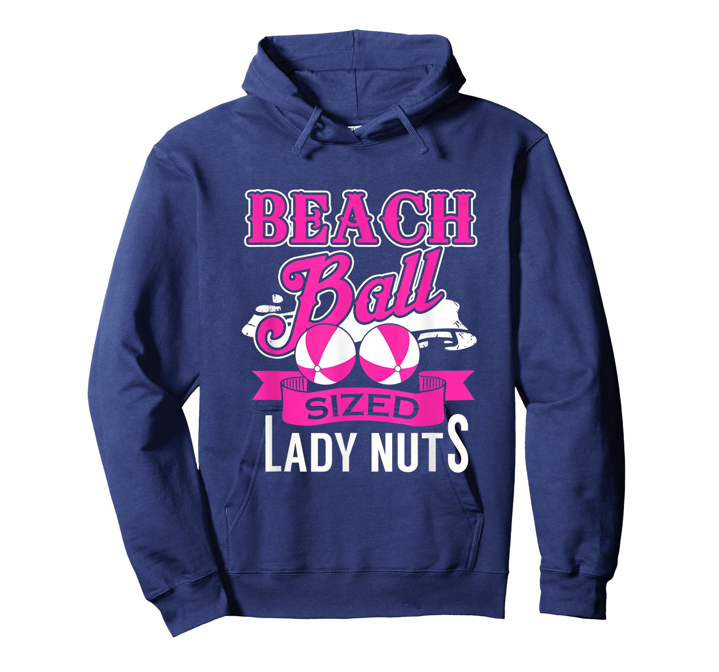 Beach Ball Sized Lady Nuts T-Shirt, Beachball Size Lady Nuts