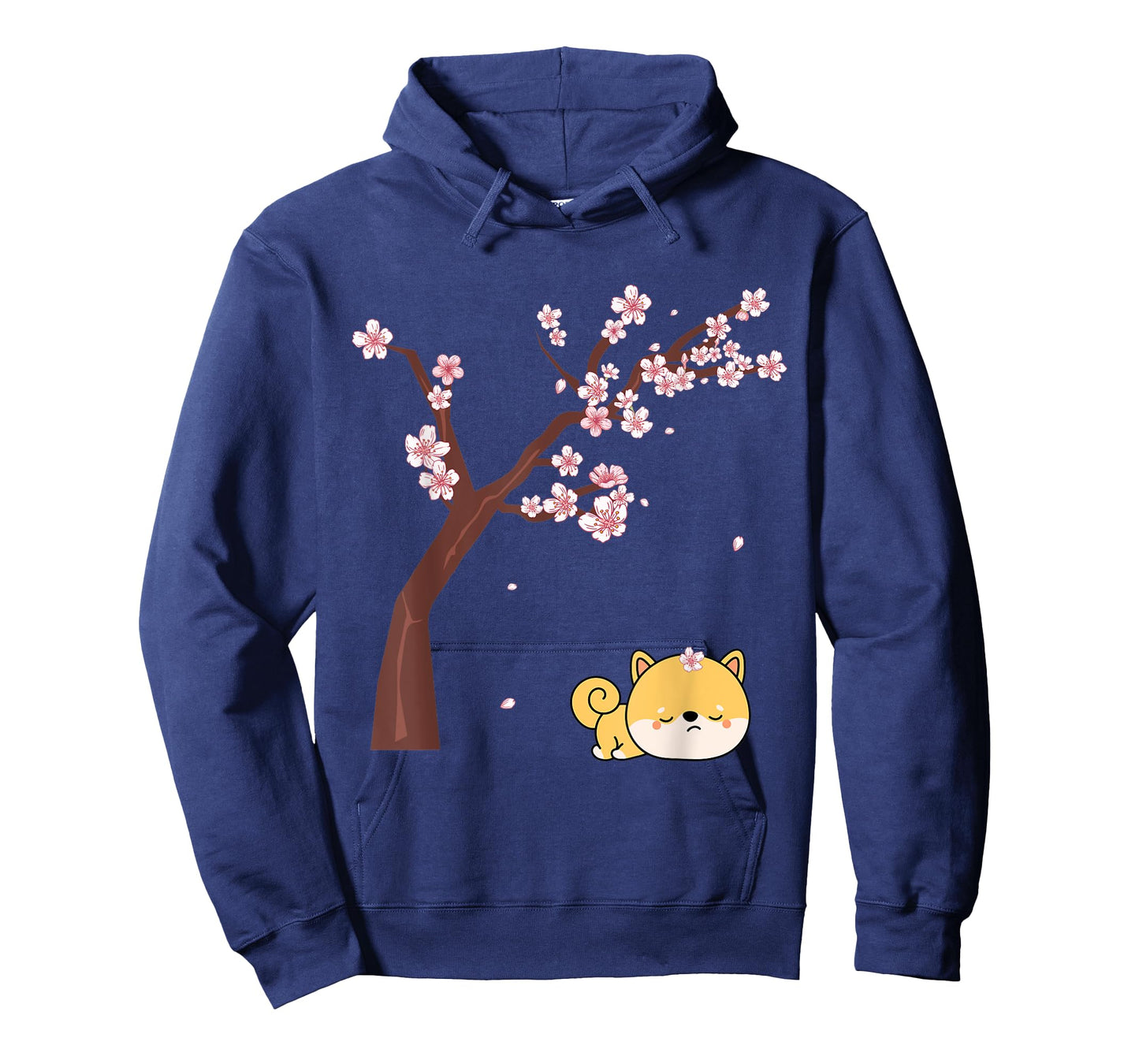Cherry Blossom Cute Kawaii Shiba Inu Kawaii Japanese Style T-Shirt