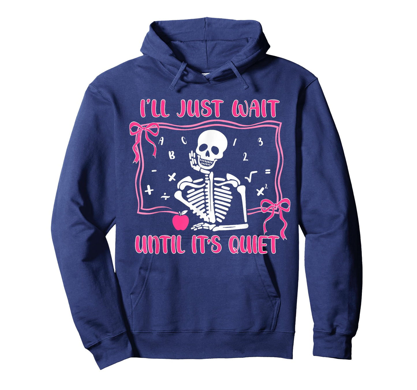 I'll Just Wait Until It's Quiet Spooky Teacher Halloween T-Shirt