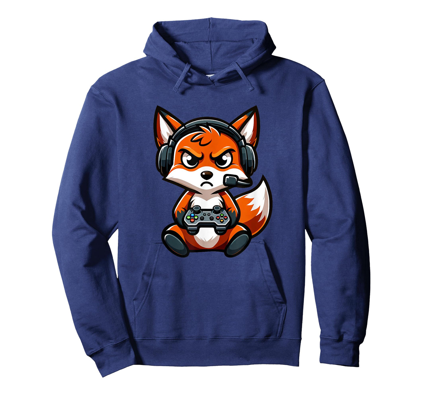 Cute Red Fox Gamer Video Games Funny Boys Girls Kids T-Shirt