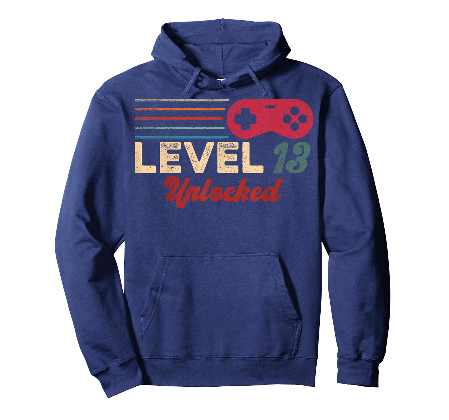 Retro Unlocked Level 13 Birthday Boy Video Game Controller T-Shirt