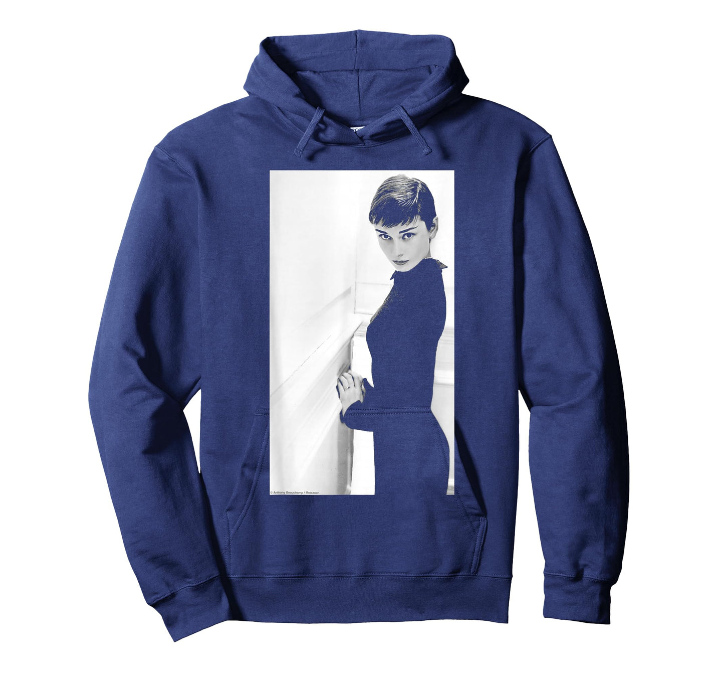 Film Star Audrey Hepburn 1955 Portrait By Antony Beauchamp T-Shirt