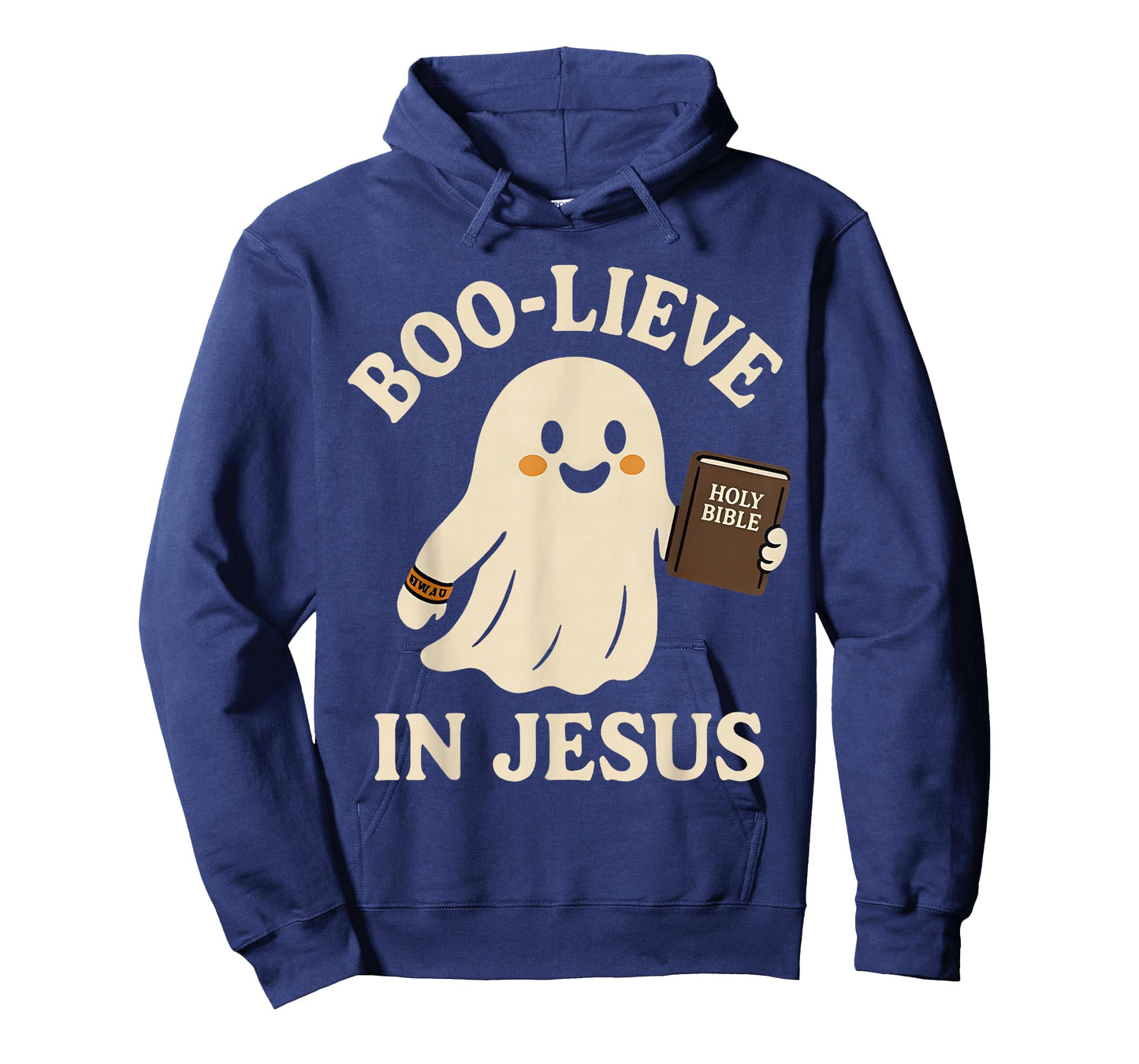 Boo-Lieve in Jesus Funny Cute Christian Halloween Ghost Kids T-Shirt