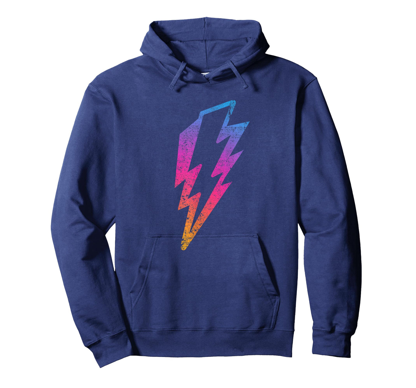 Multicolor Lightnings Powerful Distressed Bolts Unisex T-Shirt