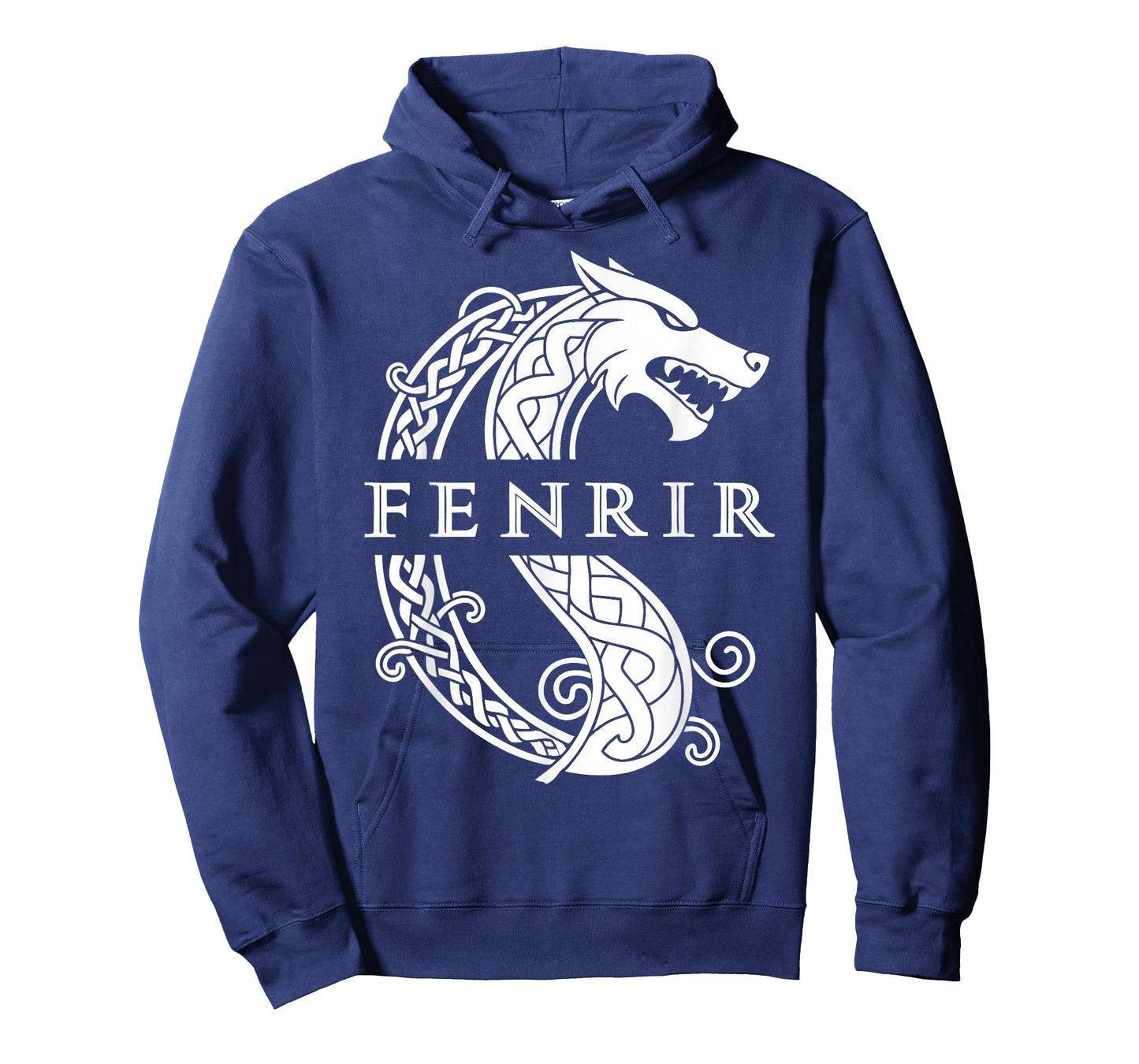 Norse Rustic Celtic Knotwork Fenrir T-Shirt